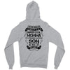 Super Cool Momma Of A Freaking Awesome Son Zipper Hoodie