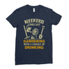 gardening Ladies Fitted T-Shirt