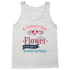 A January Girl Like A Flowers Tank Top