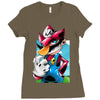 makai mario Ladies Fitted T-Shirt