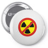 no nukes Pin-back button