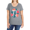 mexico Ladies Curvy T-Shirt