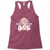 Careful I Already Kicked Cancer Ass Racerback Tank