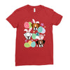 easter boxer Ladies Fitted T-Shirt