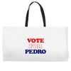 Vote For Pedro Weekender Totes