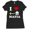 new swedish house mafia Ladies Fitted T-Shirt