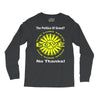 political the 80's 60's hippy anti capitalism Long Sleeve Shirts