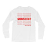 Good Morning Sunshine Long Sleeve Shirts