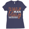 half man , half komodo dragon Ladies Fitted T-Shirt