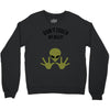 Alien Says Don't Touch My Belly Crewneck Sweatshirt