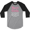Short Girls God Only Lets Things Grow Up 3/4 Sleeve Shirt
