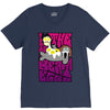 the beateggs !!! purple V-Neck Tee