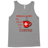 coffee lovers medical alert Tank Top