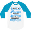 They Call Me Brother Partner in Crime 3/4 Sleeve Shirt