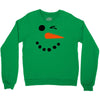 snowman face Crewneck Sweatshirt