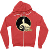 happy scottie halloween! Zipper Hoodie
