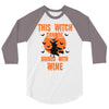 wine witch! 3/4 Sleeve Shirt