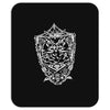 white owl kingdom giant bird Mousepad