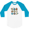 school friends 3/4 Sleeve Shirt