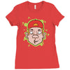 hip hop guy Ladies Fitted T-Shirt