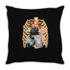 cats İn rib Throw Pillow