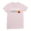 elon musk occupy mars Ladies Fitted T-Shirt