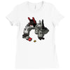 heeding the call of play time Ladies Fitted T-Shirt