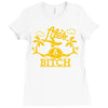 life's a bitch (2) Ladies Fitted T-Shirt