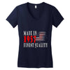 made in 1957 finest quality Women's V-Neck T-Shirt