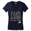 breakdance Women's V-Neck T-Shirt