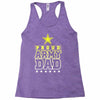 proud army dad Racerback Tank