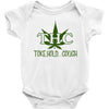THC Toke Hold Cough T-Shirt Baby Onesie