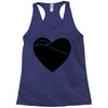 black heart Racerback Tank