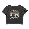 voila a quoi ressemble le papou parfait2 Crop Top