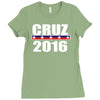 cruz for president 2016 Ladies Fitted T-Shirt