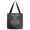 ohn lennon you may say... Tote Bags