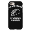 fitness fit taco in my mouth funny food eating healthy exercise gym iPhone 8