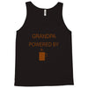 grandpa powered by coffee Tank Top