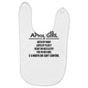 Smartass April Girl Baby Bibs