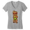boo vs Women's V-Neck T-Shirt