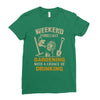gardening Ladies Fitted T-Shirt