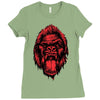 kong gorilla Ladies Fitted T-Shirt