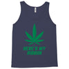 Support Liver Cancer Awareness With A Emerald Cannabis Leaf Tank Top
