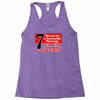 funny  7 words for marriage, ideal gift, birthday present Racerback Tank