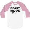 Beast Mode On 3/4 Sleeve Shirt