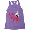 old school gamer Racerback Tank