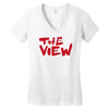 the view Women's V-Neck T-Shirt