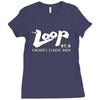 the loop chicago's classic rock 97.9 fm radio station Ladies Fitted T-Shirt