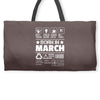 Born In March Weekender Totes