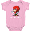 getting swole Baby Bodysuit